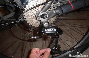 mountain bike rear derailleur adjustment