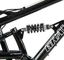 gravity fsx 1.0 full suspension mountain bikes