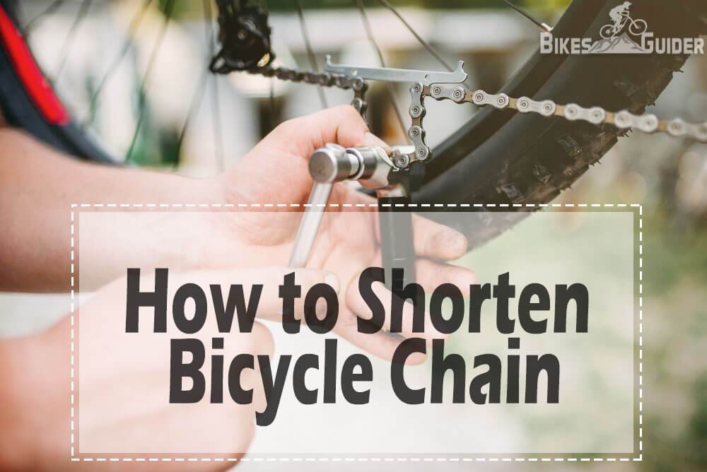 shortening bicycle chain