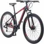 Schwinn Bonafide Mountain Bike with Front Suspension 17 Inch Medium Aluminum Frame and 24-Speed Shimano Drivetrain with 29-Inch Wheels and Mechanical Disc Brakes