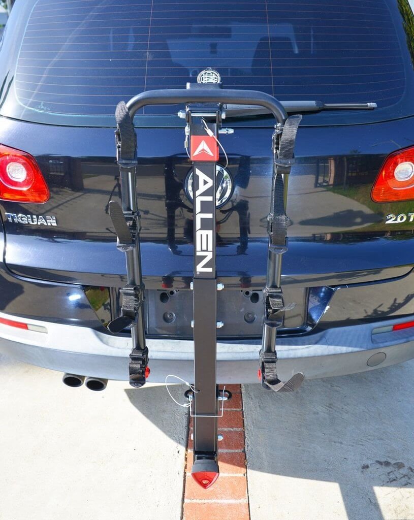 Allen Sports Deluxe 4-Bike Hitch Mount Rack with 2-Inch Receiver