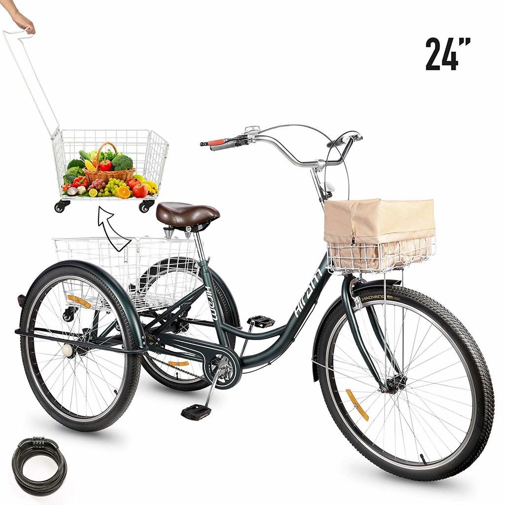 The best of HIRAM 3-Wheeled Adult Tricycle