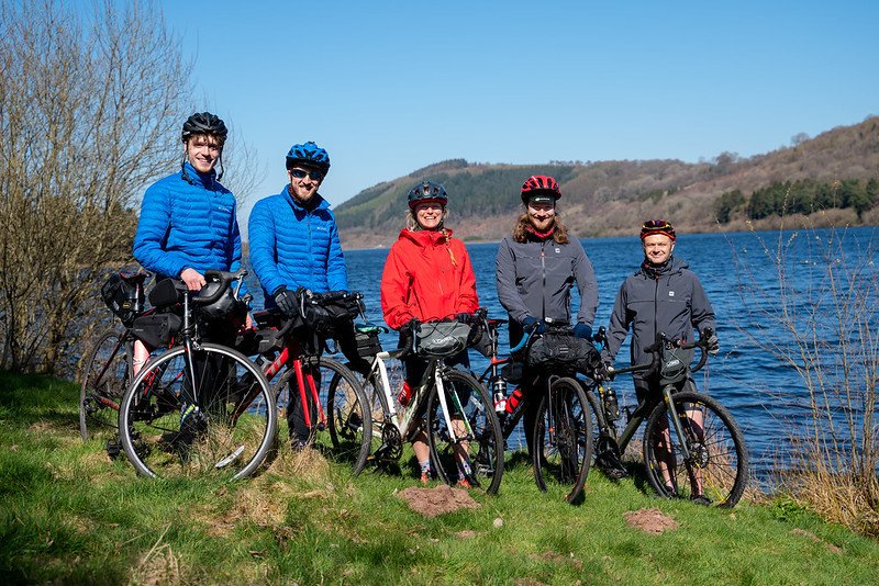 The young cyclists on a journey for environmental change - The team